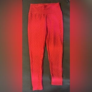 New Mix S Red leggings
